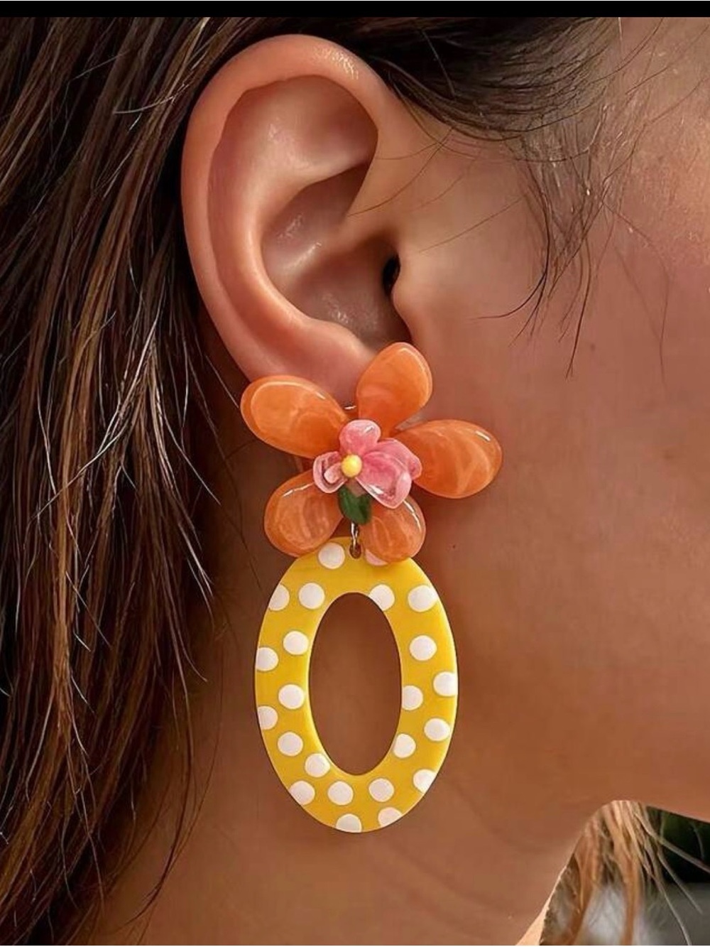 Sunset Dream Drop Earrings ☀️ 🌊